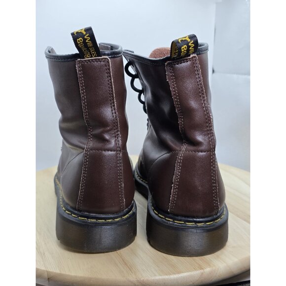 Dr. Doc Martens 1460 Pascal Mens Size 10 Leather Combat Boots \Brown - Picture 5 of 8